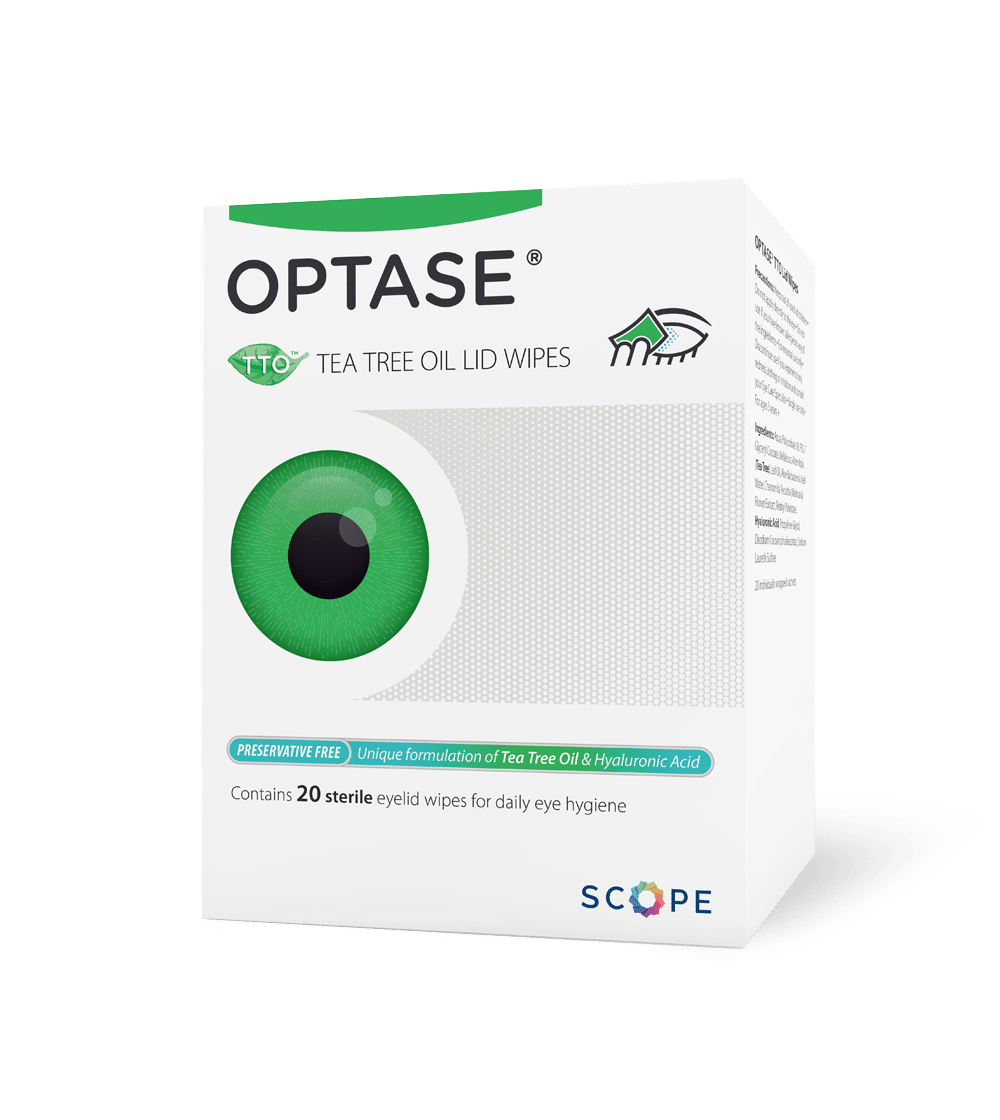 OPTASE® TTO Lid Wipes