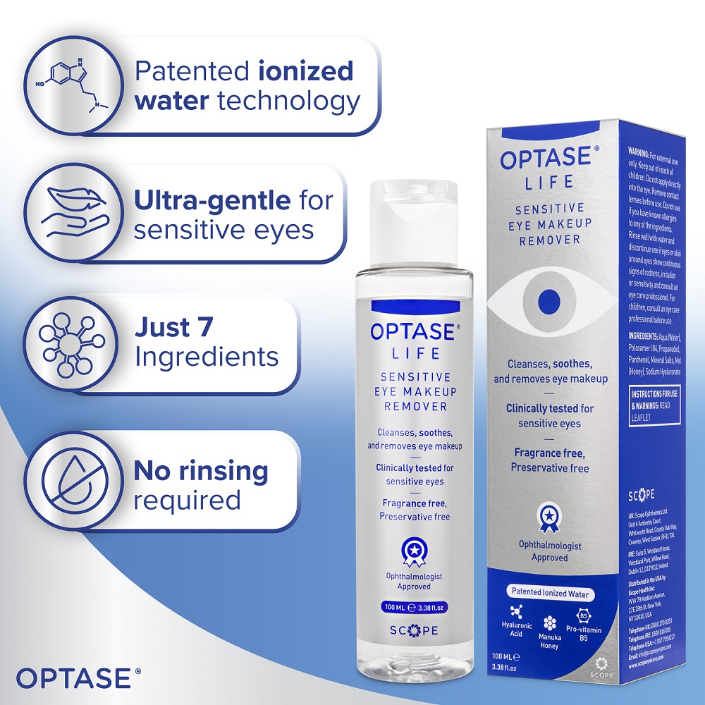 OPTASE® Life Sensitive Eye Makeup Remover