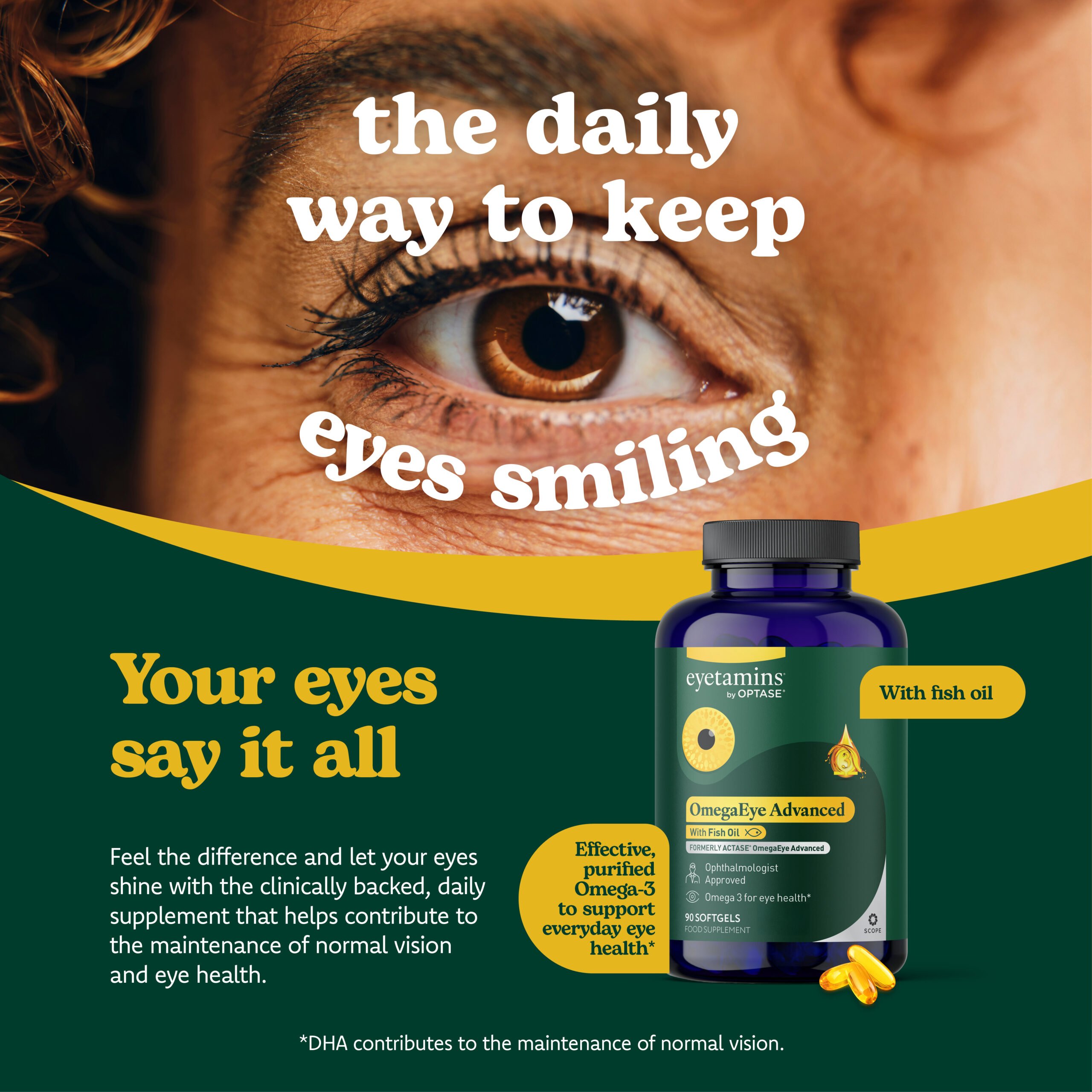 Eyetamins OmegaEye Advanced (formerly Actase OmegaEye Advanced)