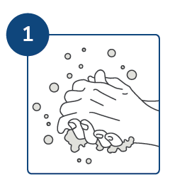 Washing hands