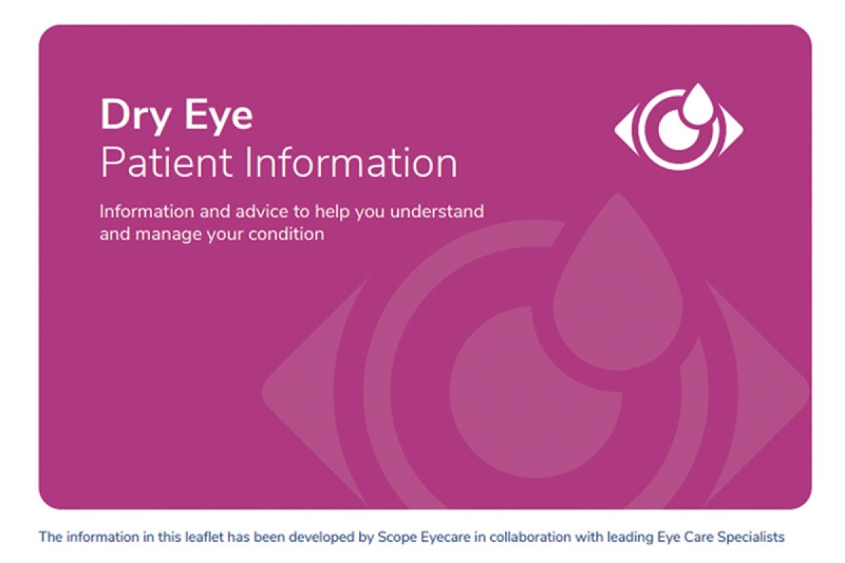 Dry Eye Patient Booklet Thumb Dry Eye Patient Booklet Thumb