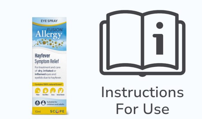IFU Fusion Allergy Eye Spray