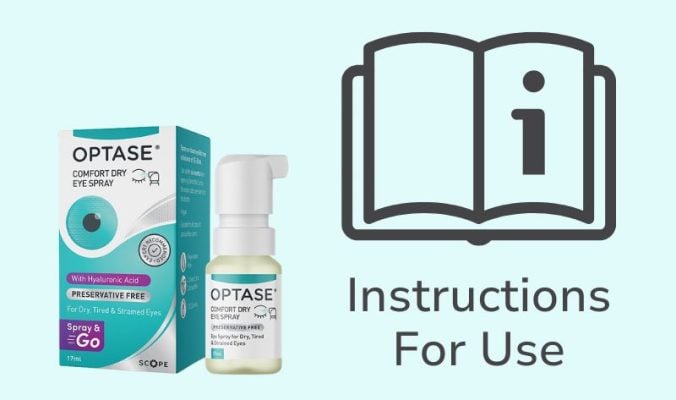 IFU Optase Comfort Dry Eye Spray