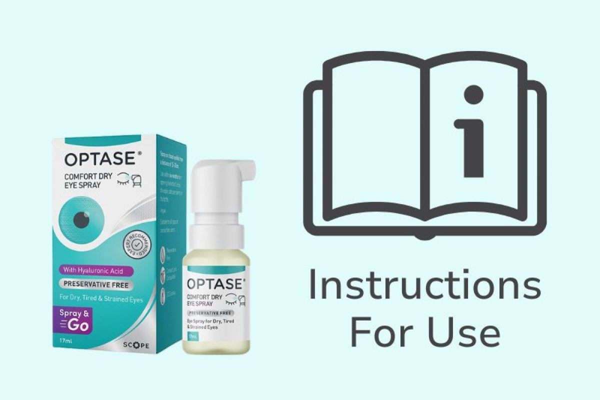 IFU Optase Comfort Dry Eye Spray