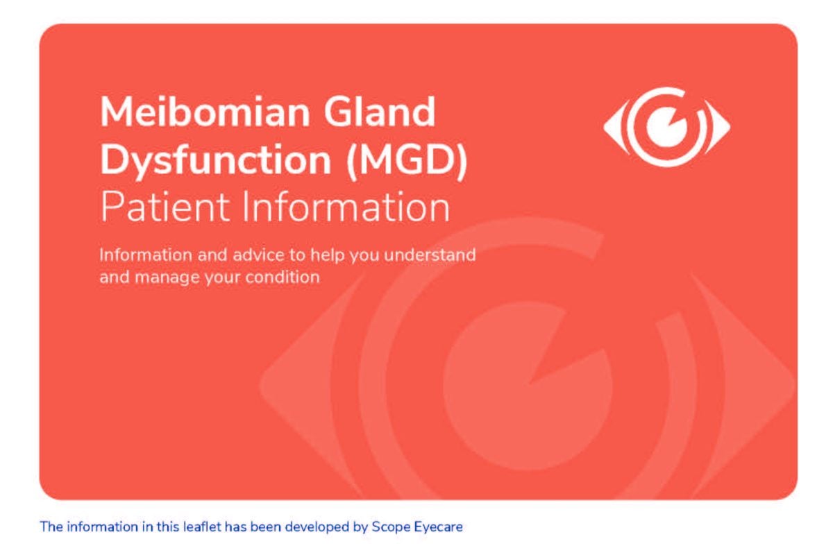 MGD Patient Booklet